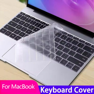 Premium Transparent Silicone Keyboard Cover Ultra Thin for MacBook Pro 14 16" M4 M3 M2 M1 Pro/Max Air 15" 13.6" M3 M2