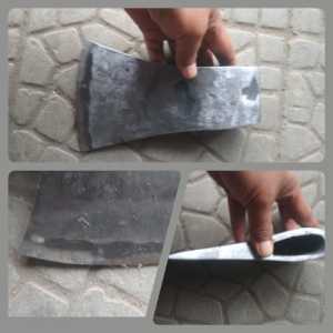 Patik besar Kapak jumbo baja super ditempa dan di sepuh alat tebang pohon dan belah kayu