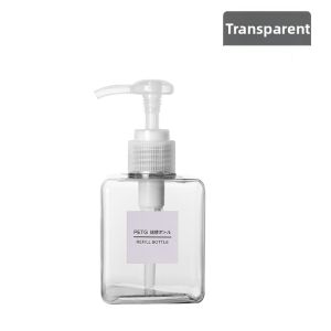 Foaming Dispenser Press Bottle for Shower Shampoo Soap Hand Wash Travel