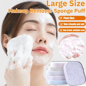 Makeup Remover Sponge Puff Large Size Facial Cleansing Puff for Deep Skin Cleaning Facial Wash Pad