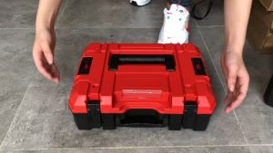 Stackable Combination Tool Box Organizer Plasic Thick Suitcase Drill Hardware Tool Storage Box Electrician Carpenter Toolbox