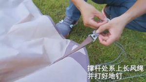 NATUREHIKE Tent Camping Big Tent Outdoor Tent Open Tent Camping Canopy Tent Square Tent Khemah Camping Waterproof