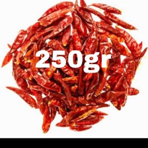 CABAI RAWIT TEJA (SUPER PEDAS) KERING TANPA TANGKAI BERAT 250gr(BERKUALITAS)