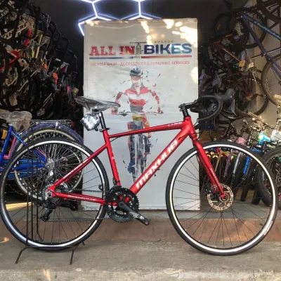 Maxhub Luxe Road Bikes 700c Alloy 2*8Speed Sti Wih Freebies