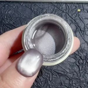 2025 Porcelain White Glass Bead Cats Eye Nail Polish 8ml Shiny Semi Permanent Gel UV LED Soak Off Manicure Varnish Nail Supplie