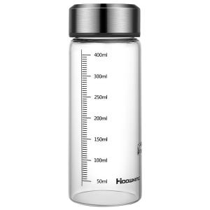 High-Temperature Resistant Glass Milk Cup with Lid And Scale Portable Microwave Safe Soy Milk Cup Home Use Sealed Water Bottle