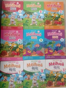 Meihua buku belajar bahasa Mandarin untuk SD