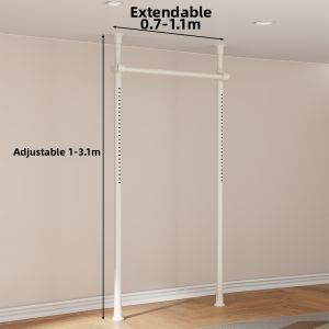 MUGG | Space-saving Adjustable Indoor Clothes Rack