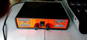 Power Balapp Miniatur 12voll 2 Chanel stereo di jamin Horeg ( HARGA UDAH TERMASUK ADAPTOR)