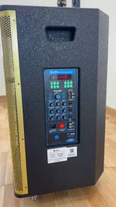 Loa Kéo Bluetooth chính hãng AzproAZ-559 Bass 40 thùng gỗ sần cao cấpmẫu loa 3 đường tiếng cao cấpmạch Reverb-10 núm chỉnhTặng 2 mic sét tần số