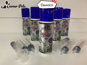 NUTRIMAX DEWORM ORAL SUSPENSION / UBAT CACING KUCING / 30ML / FOR CAT