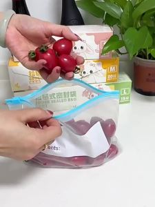 LUOCHENG | Frozen Meat Use Food Grade Sealed Zippered Thick Preservation Bag
