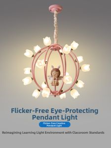 OUCHAO | Princess Modern Simple Bedroom Chandelier