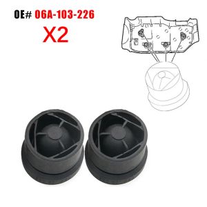2/4 Cái Đệm Cao Su Chống Sốc Nắp Đậy Máy Ô Tô Cho Audi A3 A6 VW Golf Mk5 Polo Passat B6 Touareg 1G Beetle 06A103226