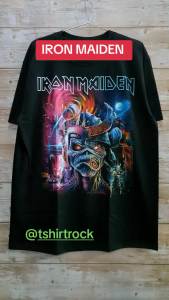 เสื้อวง IRON MAIDEN ไอเอิร์นเมเดน ไอร่อน ไซส์ยุโรป เสื้อยืดวงดนตรีร็อค เสื้อร็อค  IRN1941 ถ่ายจากของจริง