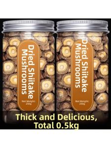 Grade A Dried Shiitake Mushrooms 500g