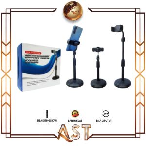 Holder HD25 Phone HD 25 Standing Dudukan Hp Meja Selfie Kamera Docking Tiktok Warna Hitam