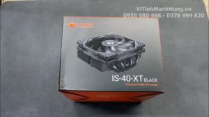 Tản nhiệt chip CPU ID-Cooling IS-40-XT Black cao 47mm TDP 95W 4 ống đồng Fan 9cm – 2800rpm không cấn Ram.