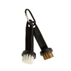 caiton | Golf Club Head Cleaning Brush Brass Nylon