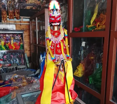 Wayang Golek Rahwana Ukuran 60 Cm Clasik terbaru