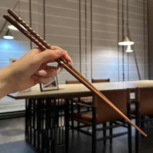 Đũa Dài Chịu Nhiệt Độ Cao Cho Lẩu Và Bột Chiên Dính Nấu Chất Liệu Sắt Chống Bỏng Dụng Cụ Ăn