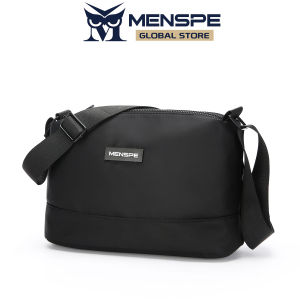MENSPE Men Bags Mens Shoulder Bag Chest Bag Cross Body Bag Leisure Messenger Bag Business Style Soft Leather Large Capacity Sling Bag Casual Bag Men Sport Street Travel Outdoor