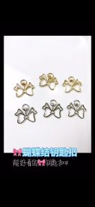 3pcs/pack Sakura Ring trigger clip snap buckles for DIY jewelry keychain lobster snap hook chain metal strap