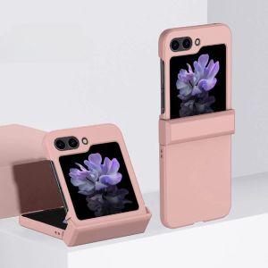 szhaiyu | Skin Feel Hard Shell Phone Case for Samsung Galaxy Z Flip 8 7 6 5 4 3 Flip6 Flip5 Flip4 Flip7 Hinge Protection Shockproof Cover