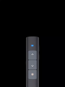 Smart Laser Pointer Wireless Presentasi Remote Control 100M Red Dot USB Receiver Rechargeable TIPE-C