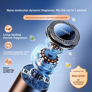 MONLEYTA | Long-Lasting Light Fragrance Car Perfume For Men Advanced Solid Perfume Gel For Automobile Interior By MONLEYTA