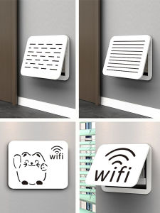 Modern Decorative Painting for Electric Meter Box Cover Plate Multimedia Weak Electric Box New Style Blocking Cover Wall Art