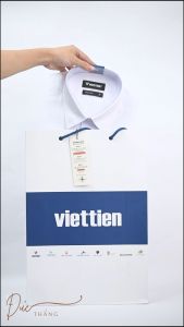 Áo sơ mi tay ngắn việt tiến