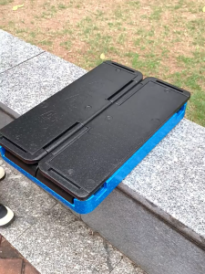 Cooler Box Car Insulation Box Foldable Luggage Storage Box Expanded Polypropylene Foam Box Food Keep Cold Container