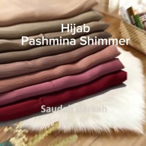 Pashmina Shimmer Luxury Silk Premium Satin Glossy