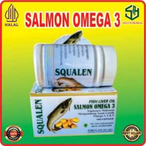 squalen fish liver oil salmon omega 3/minyak ikan salmon