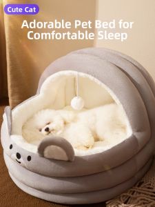hipidog | Thermal Insulation Semi-enclosed Washable Small Dog Bed