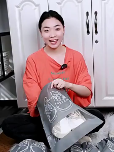 10pcs Waterproof Shoe Bag Travel Drawstring Dustproof Portable Storage Cover