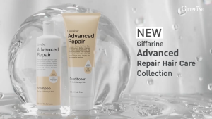 คู่หูฟื้นฟูผมแห้งเสีย แชมพู สระผม ครีมนวด ผม กิฟฟารีน แอดวานซ์ รีแพร์ แชมพูผมแห้งเสีย แชมพูสูตรสำหรับผมแห้งเสียมาก-มากเป็นพิเศษครีมนวด