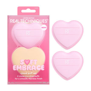 Real Techniques | Phấn Bông Hình Trái Tim Không Hút Kem Nền Dạng Lỏng