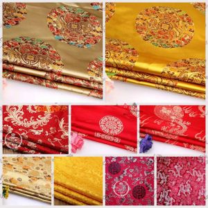 150 Imitation Sanwu Brocade Fabric Rosewood Furniture Cushion Cloth Antique Chinese Dress Cheongsam Jacquard Horse-Face Skirt Fabric
