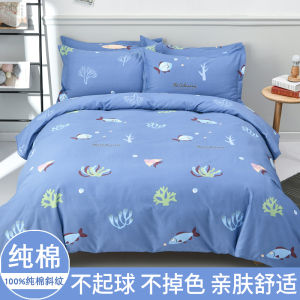 Tấm Lót Chăn Dày 100% Cotton Nguyên Chất Đơn Giản Hiện Đại Cho Mùa Thu Đông Kích Thước 15m 180x200x230 Tấm Lót Chăn