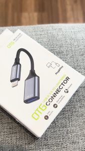 HIPPO OTG DD-03 13Cm USB A TO Lightning USB 3.0 Adapter Converter Plug Play Flashdisk Data untuk Iphone 7 8 X XR 11 12 13 14 Pro Max Dual Drive DD03