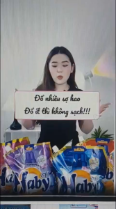 [Nội địa Thái Lan] Nước Giặt Đậm Đặc HABY túi 2.8kg tặng túi lau sàn Moppi 600ml xanh/ hồng.