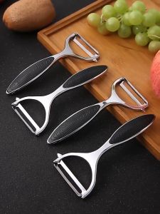 Stainless Steel Vegetable Peeler Cutter Peeler Sharp Flat Style Cutter Gadget for Kitchen