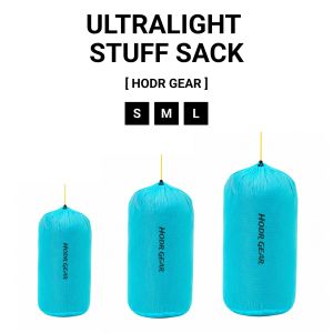 [HODRGEAR] Stuff Sack Ultralight  Ultra-SIL Ripstop Water-Resistant Ditty Bags Drawstring for Traveling Hiking Backpacking