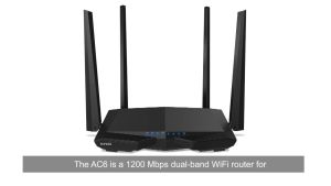 Tenda AC6 เราเตอร์ AC1200 Smart Dual-Band เร้าเตอร์ไวไฟ 2.4G / 5Ghz Wireless WiFi Router Repeater