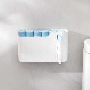 Creatively Designed Wall Mounted Drawer Trash Bag Storage Box