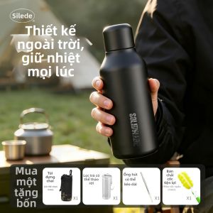 SOLIDWARE | Bình Nước Thép Không Gỉ Cách Nhiệt Dung Lượng Lớn Đa Năng