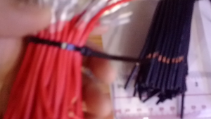Bộ 10 Dây cắm kết nối điện Còi ô tô xe máy COS 6.3mm Dây Đồng nguyên chất (5 dây đỏ + 5 dây đen )