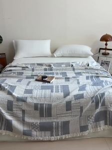 NAIYOUCHENG | Summer Lightweight Cotton Blanket